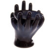 OB176_003 Ceramic Hands Design Dark Glazed Oil Burner