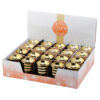 OB339_006 Ceramic Metallic Gold Stripe Eden Oil Burner