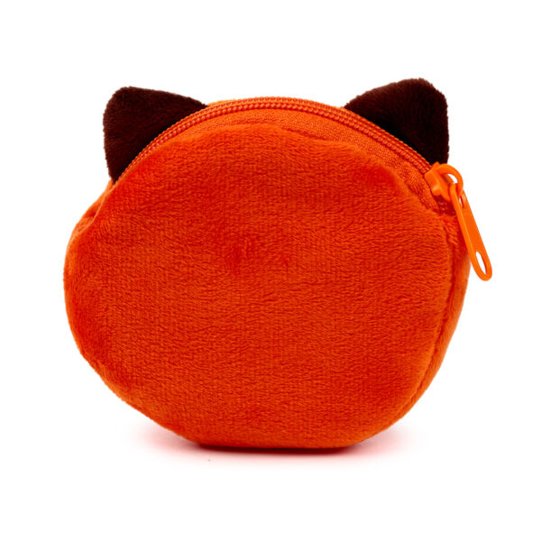 PUR143_009 Plush Change Purse - Adoramals Zoo