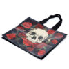 Recycled RPET Reusable Shopping Bag - Skulls and Roses