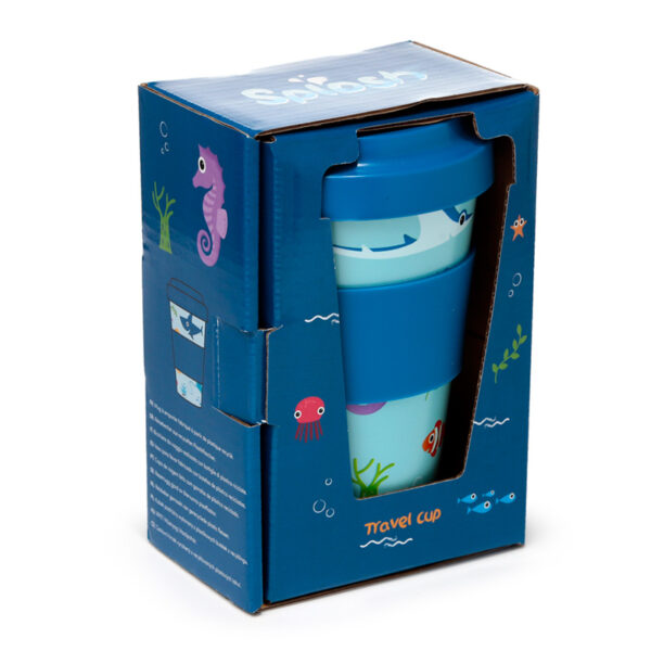RPCUP06_002 Recycled RPET Set of 4 Picnic Cups - Splosh Sealife