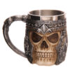 SK163_001 Fantasy Warrior Skull Tankard