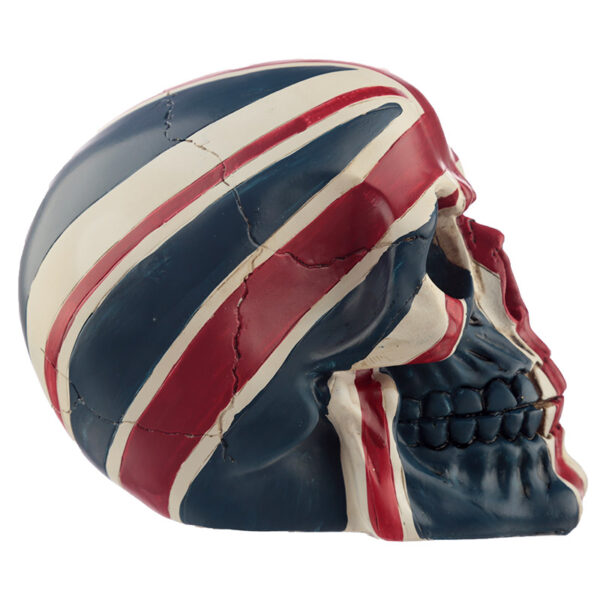 SK205_003 Novelty Union Jack Skull Ornament