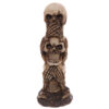 SK231_001 Gruesome Skull Totem Ornament