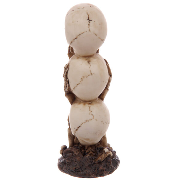 SK231_003 Gruesome Skull Totem Ornament