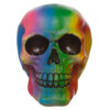SK293_002 Gothic Rainbow Skull Ornament