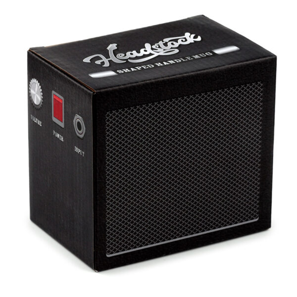 Collectable Shaped Handle Ceramic Mug - Headstock Guitar