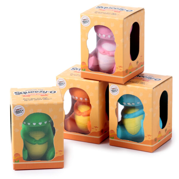 TY864_004 Fun Kids Cute Dinosaur Stretchy Toy