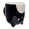 Novelty Upside Down Ceramic Mug - Feline Farm Cat