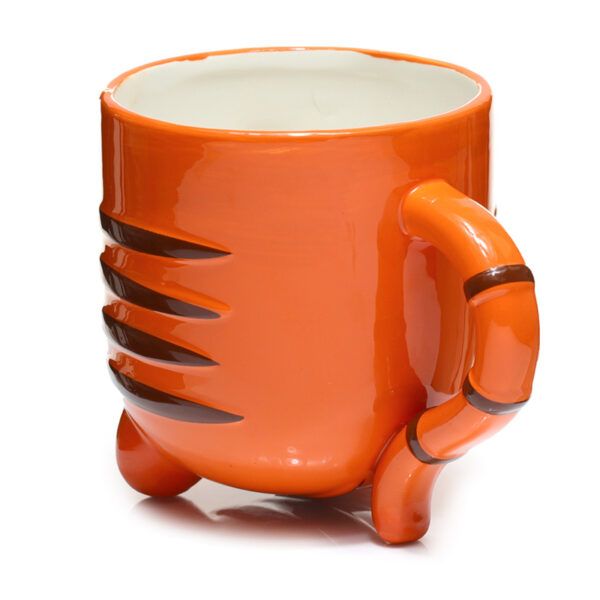 Novelty Upside Down Ceramic Mug - Adoramals Tiger