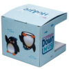 Novelty Upside Down Ceramic Mug - Huddle Penguin