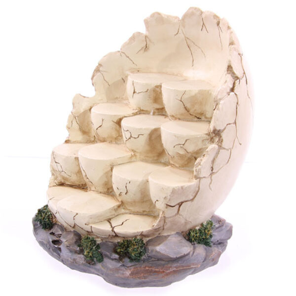 WS136B_001 Tiered Egg Shaped Display Stand