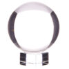 BALL02_002 Decorative Mystical 7.5cm Crystal Ball with Stand