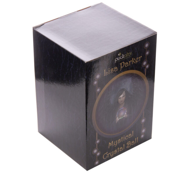 BALL04_004 Decorative Mystical 14cm Crystal Ball with Stand