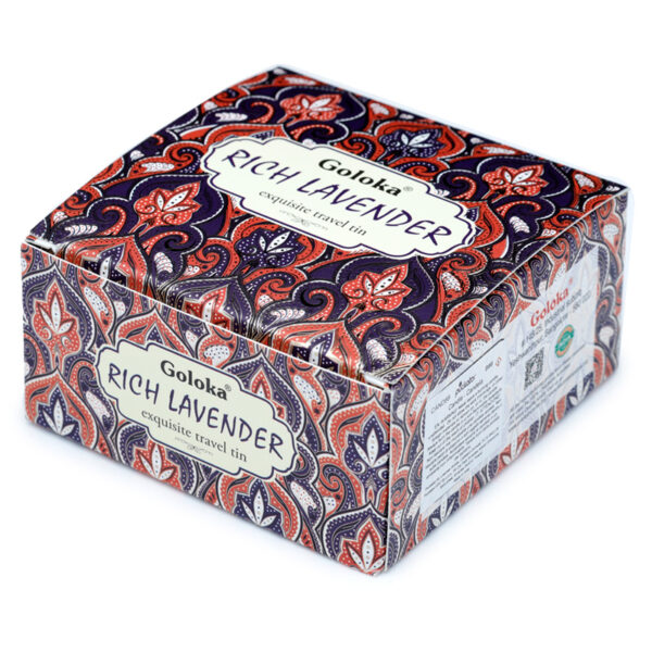 CAND88_004 Goloka Wax Candle Tin - Lavender