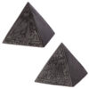 ES14_001 Decorative Black Egyptian Pyramid Ornament