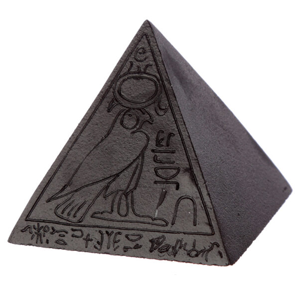 ES14_003 Decorative Black Egyptian Pyramid Ornament