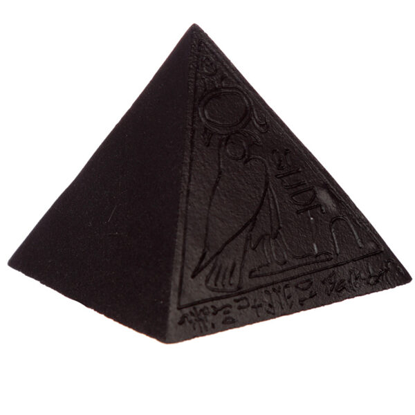 ES14_004 Decorative Black Egyptian Pyramid Ornament