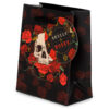 Gift Bag (Small) - Skulls and Roses Red Roses