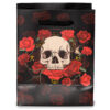 Gift Bag (Small) - Skulls and Roses Red Roses
