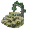 RF120B_002 Cute Fairy Garden Tiered Display Stand