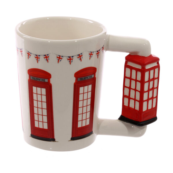 SMUG87_001 Novelty Ceramic Mug -  Telephone Box