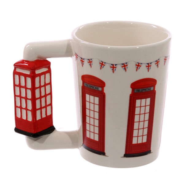 SMUG87_004 Novelty Ceramic Mug -  Telephone Box