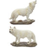 WOLF37_001 Spirit of the Night Protector of the North Wolf Figurine