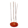 IF166M_002 Decorative Mango Wood Round Ashcatcher - Yin Yang