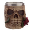 Decorative Tankard -  Skulls and Roses
