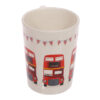 SMUG86_005 Novelty Ceramic Mug -  London Bus Handle