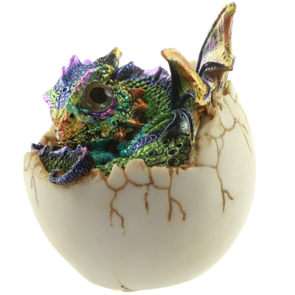 DRG418_007 Futuristic Fantasy Nightmare Dragon Figurine