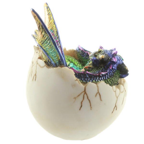 DRG418_009 Futuristic Fantasy Nightmare Dragon Figurine