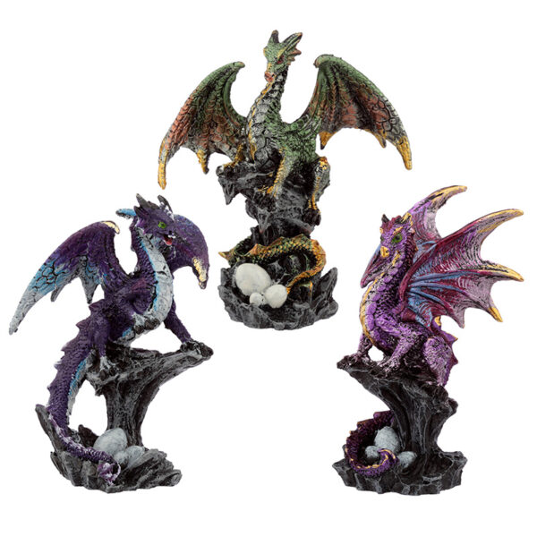 DRG448_001 Guardians Mother Dark Legends Dragon Figurine