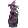 DRG461_008 Crystal Cavern LED Dark Legends Dragon Figurine
