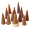 INC448_002 Sai Baba Dhoop Incense Cones - Nag Champa