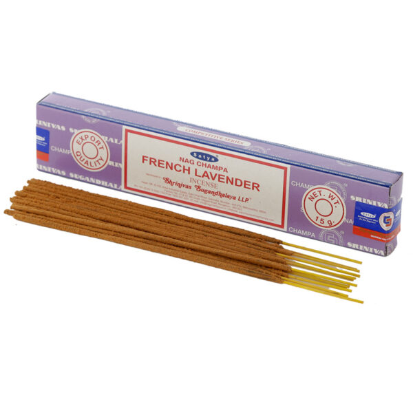 Sayta Nag Champa French Lavender Incense Sticks 12 packs