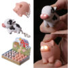 KEY18_001 LED Light & Sound Keyring - Farmyard