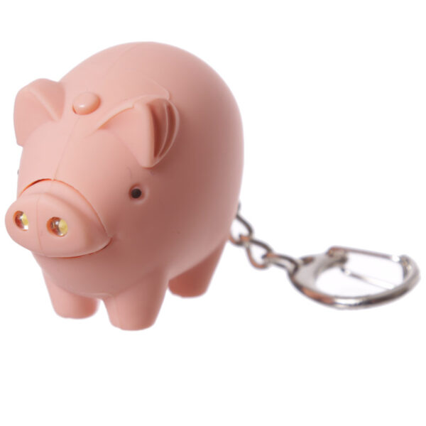 KEY18_004 LED Light & Sound Keyring - Farmyard