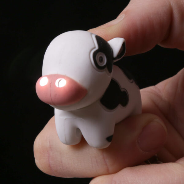 KEY18_007 LED Light & Sound Keyring - Farmyard