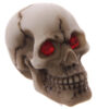 SK212_005 Novelty Red Eyed Skull Decoration