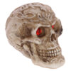 SK243_003 Mini Gothic Skull Decoration with Gem Eyes