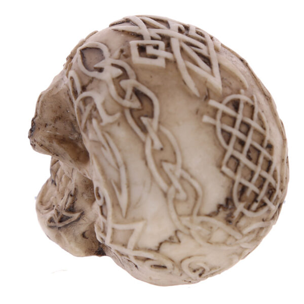 SK243_004 Mini Gothic Skull Decoration with Gem Eyes