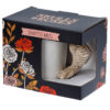 SMUG76_002 Novelty Ceramic Mug -  Skeleton Design Shaped Handle