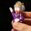 KEY43_005 LED Light & Sound Keyring - Rule Britannia Queen