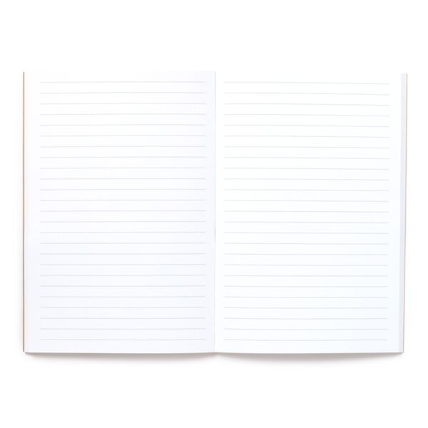 Recycled Paper A5 Lined Notebook - Barks Dog