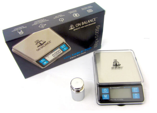 MTT 100 SCALE On Balance MTT-100 Carat Jewellery Milligram Scale 100 x 0.005g