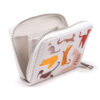 PUR152_003 Small Zip Around Wallet - Feline Fine Cats