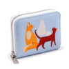 PUR152_006 Small Zip Around Wallet - Feline Fine Cats