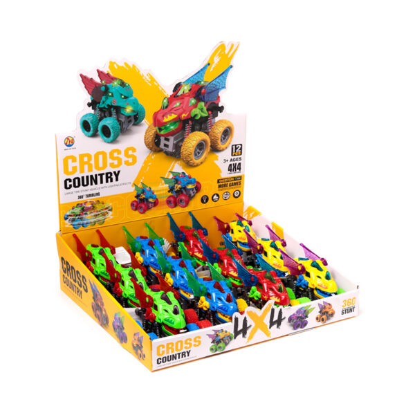 TY983_001 Fun Kids LED Stunt Action Toy - Dragon Head